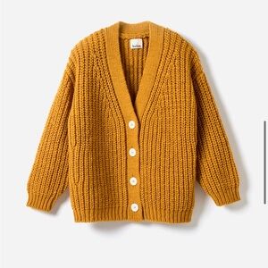 Babaa cardigan no19 mini ochre